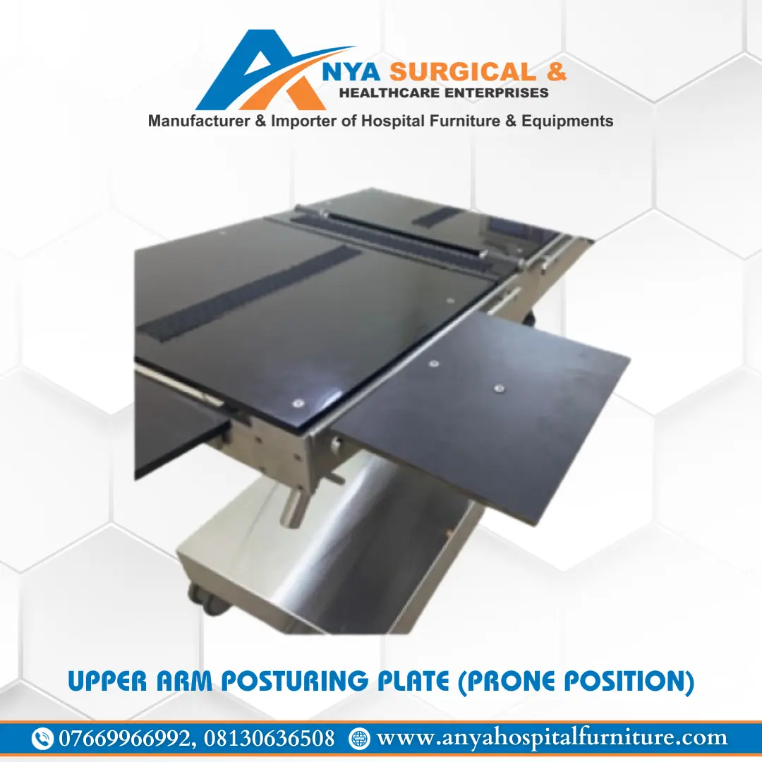 Upper Arm Posturing Plate (Prone Position)
