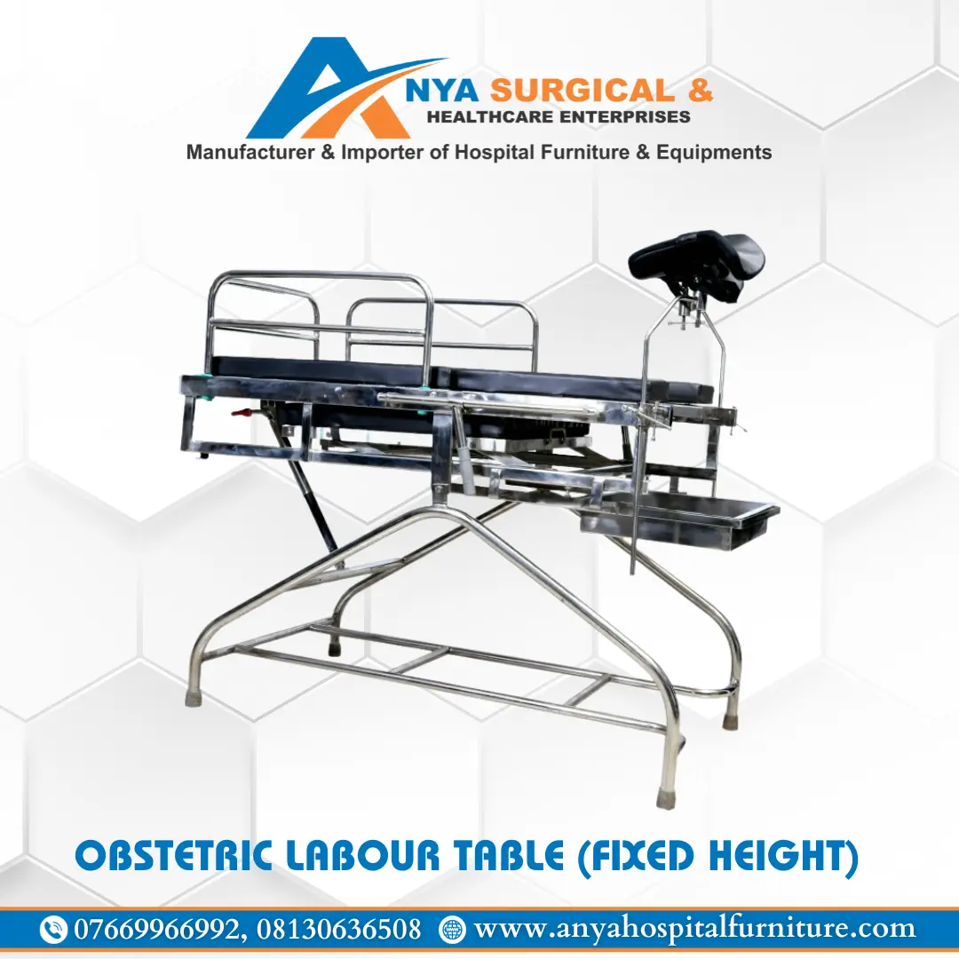 OBSTETRIC LABOUR TABLE (Fixed Height)