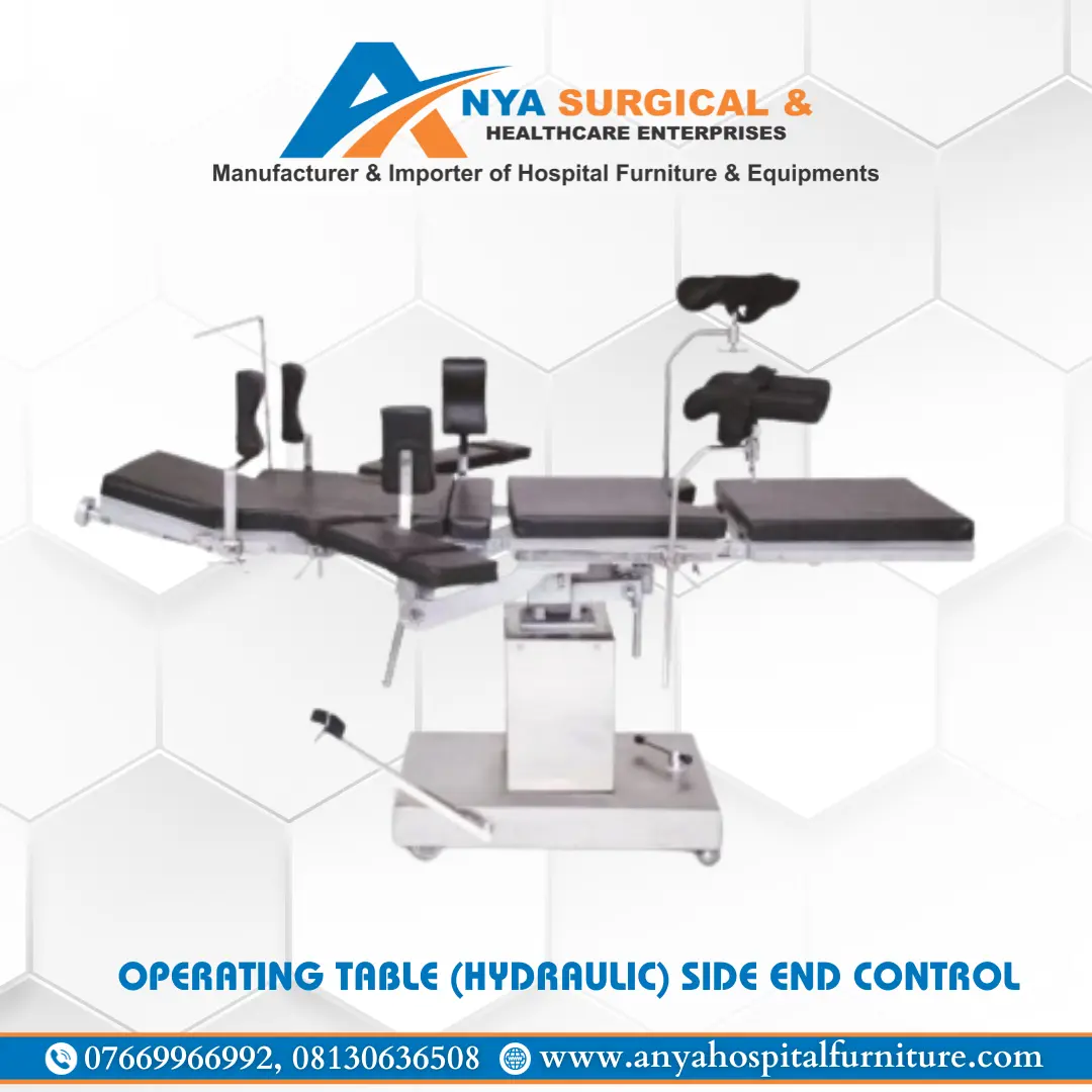 Operating Table (Hydraulic) Side End Control