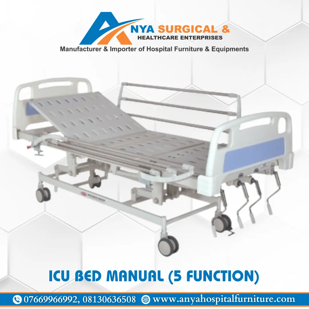 ICU Bed Manual (5 Functions)
