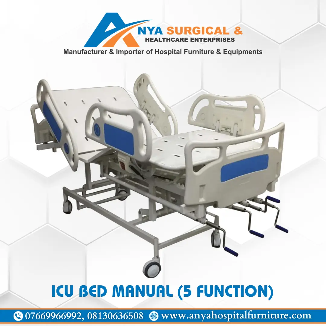 ICU Bed Manual (5 Functions)