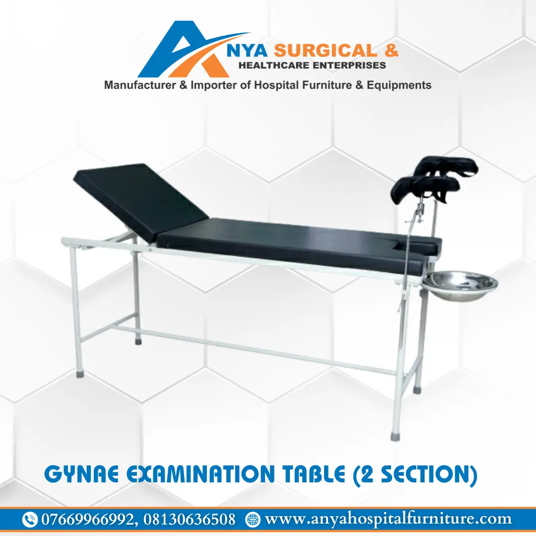 GYNAE EXAMINATION TABLE (2 section)