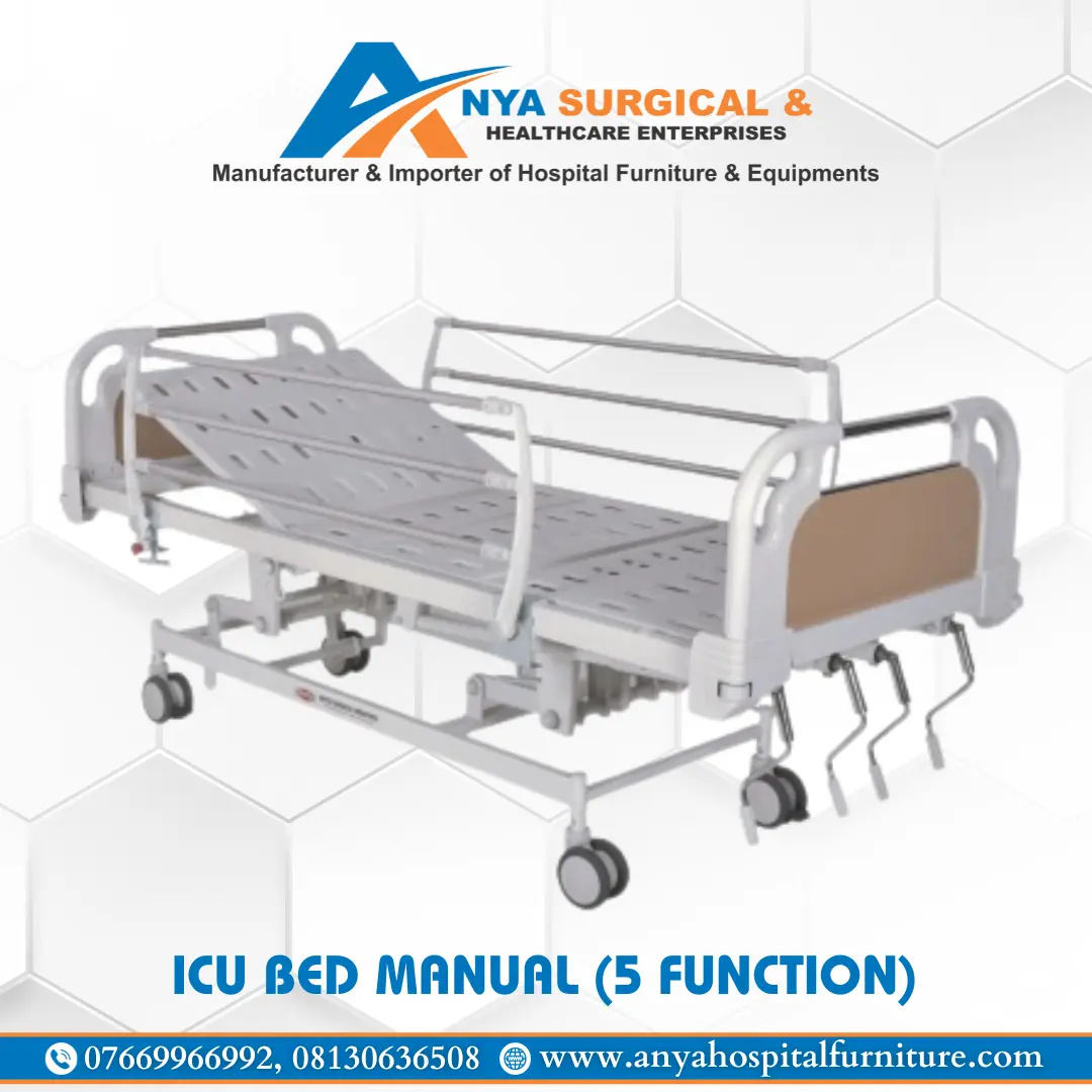 ICU Bed Manual (5 Functions)