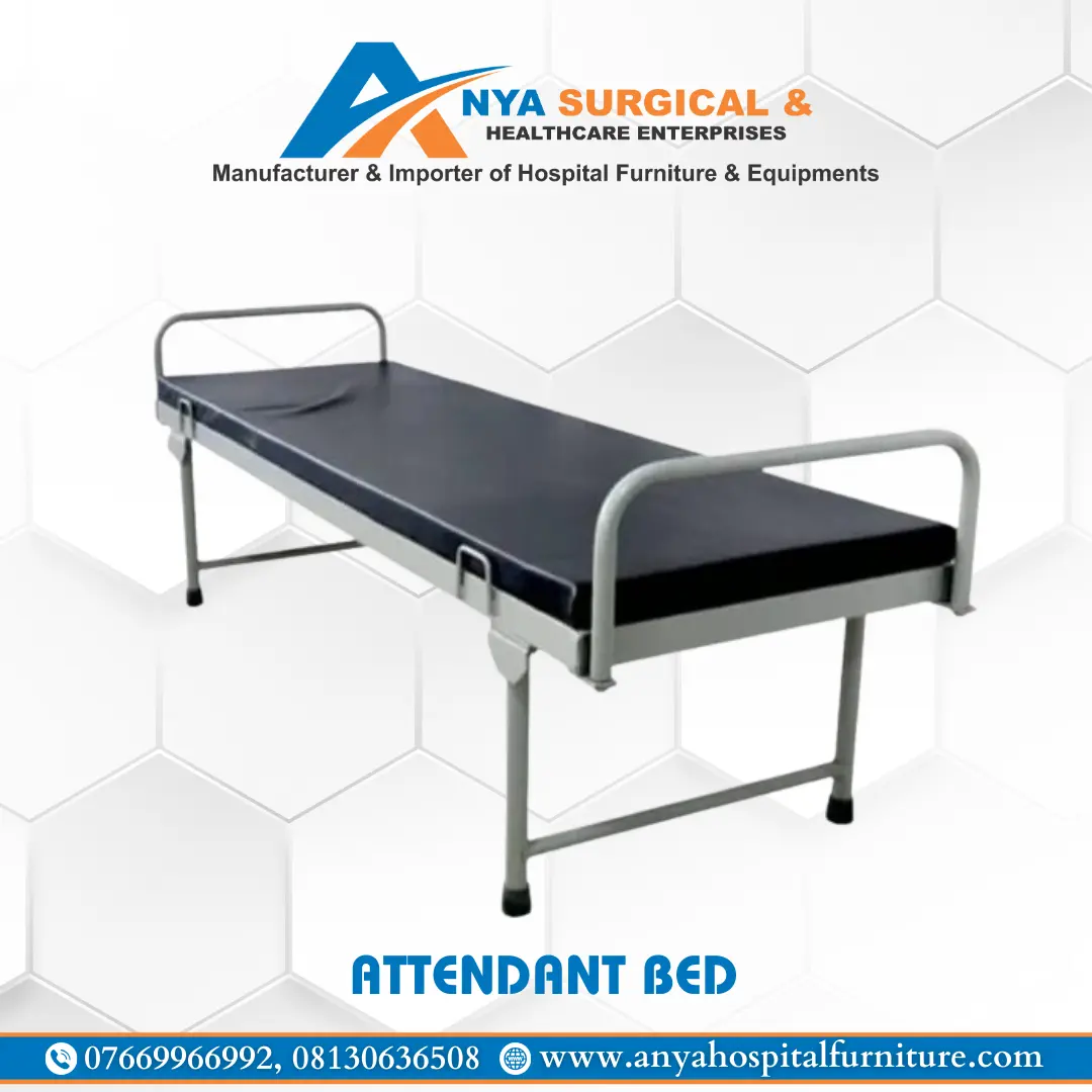 hospital attendent bed