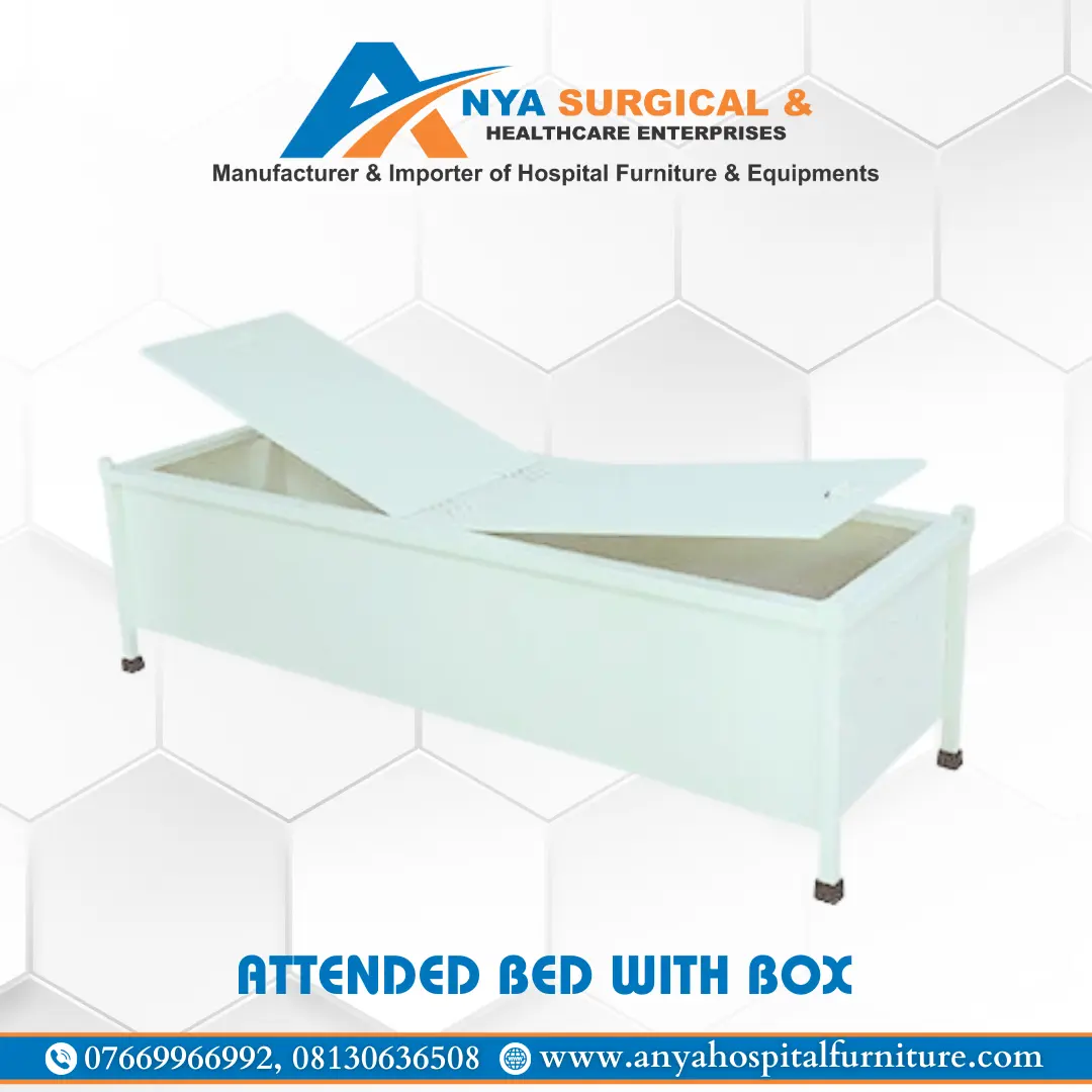 attendent bed with box