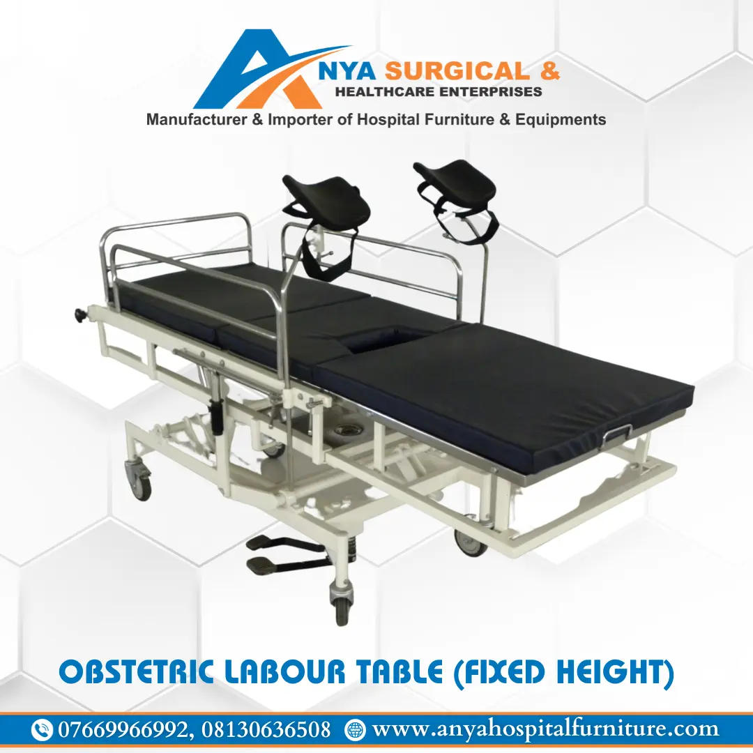 OBSTETRIC LABOUR TABLE (Fixed Height)